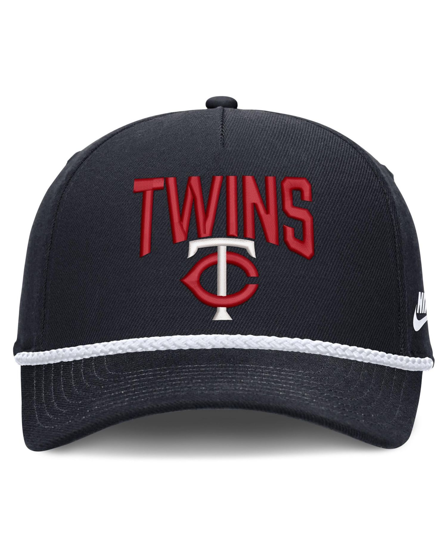 Men's Navy Minnesota Twins Cooperstown Rise Adjustable Hat