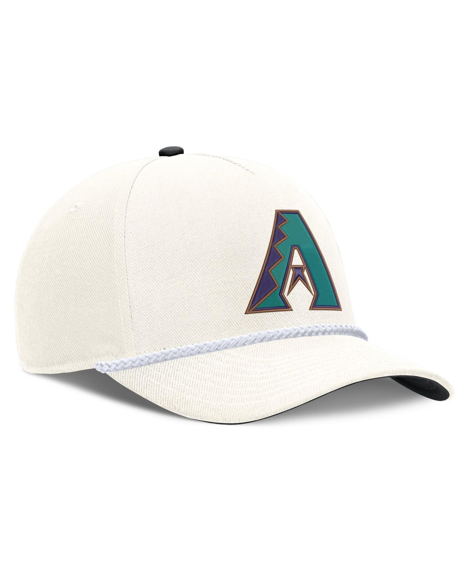 Men's Cream Arizona Diamondbacks Cooperstown Rise Adjustable Hat