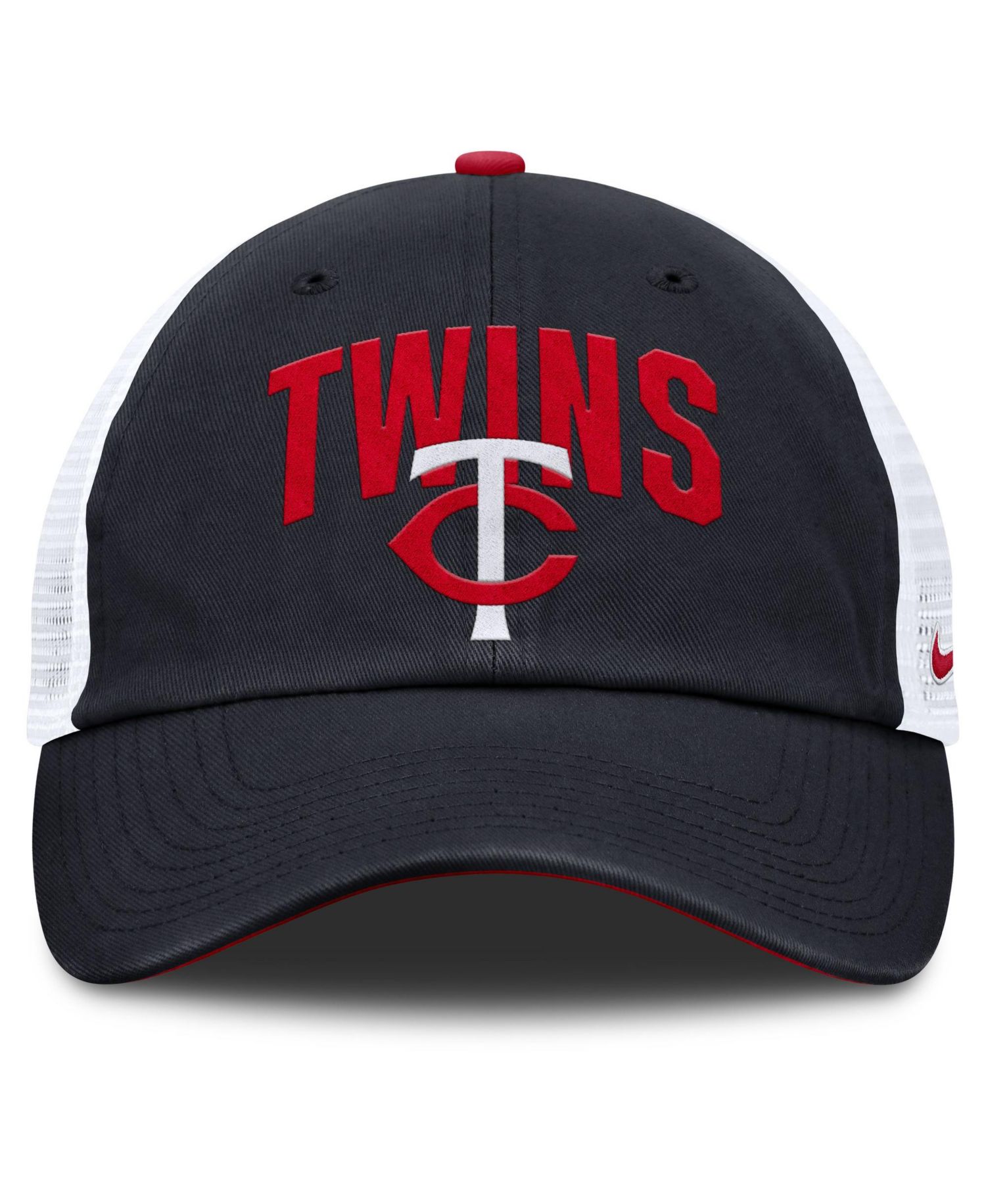 Men's Navy Minnesota Twins Primetime Club Adjustable Trucker Hat