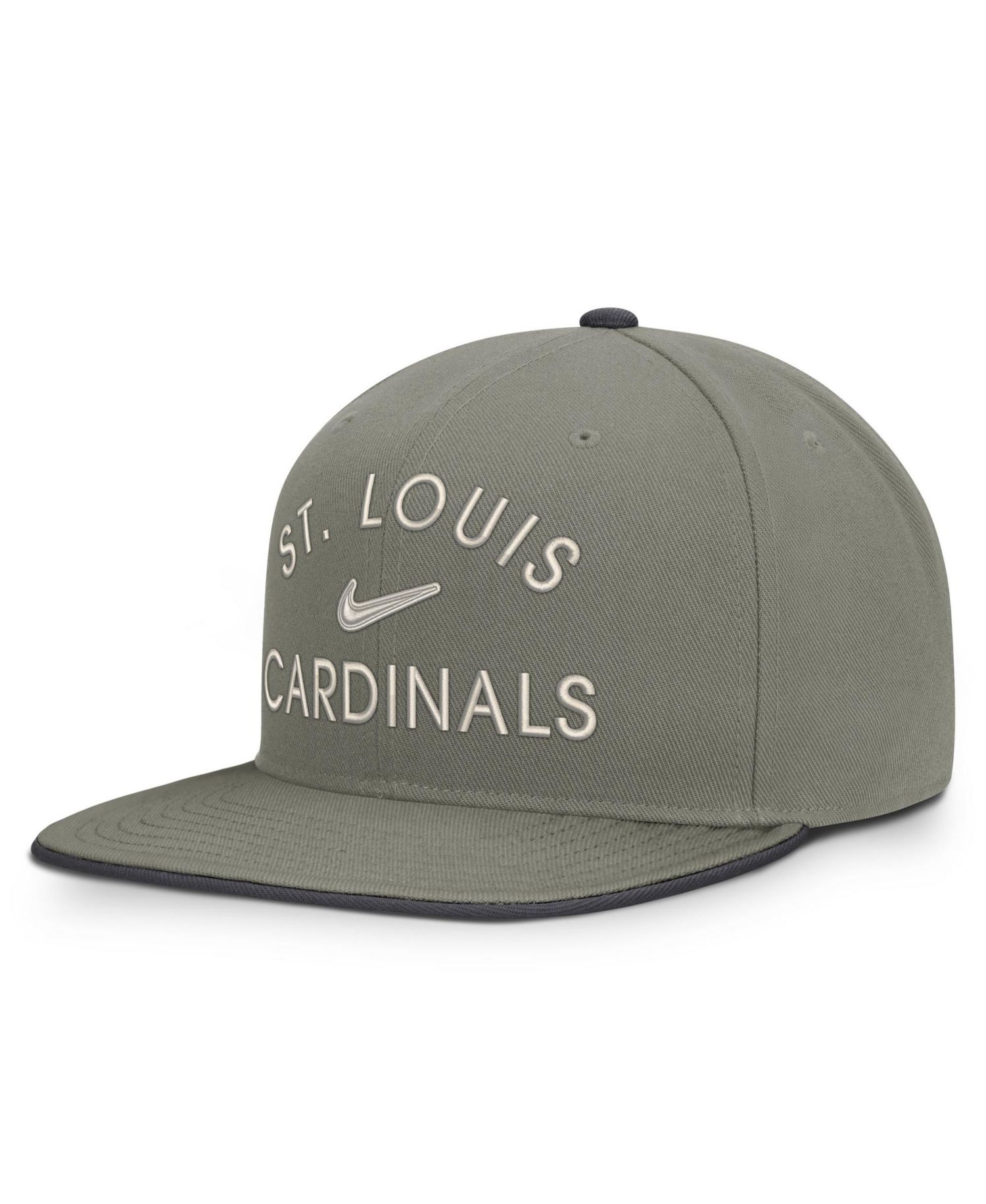 Men's Olive St. Louis Cardinals Pro Dri-FIT snapback Hat