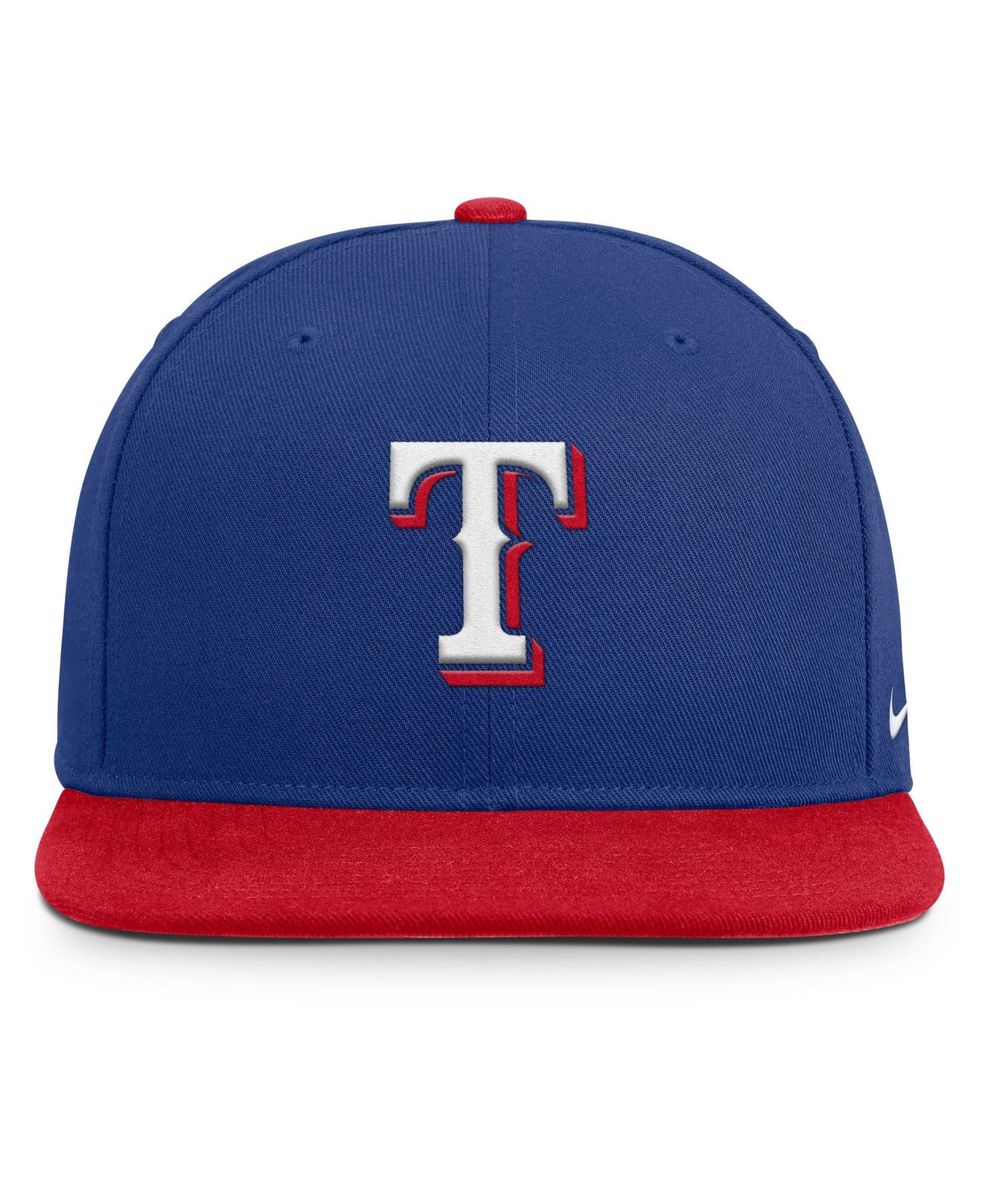 Men's Royal/Red Texas Rangers Primetime Pro Dri-FIT snapback Hat