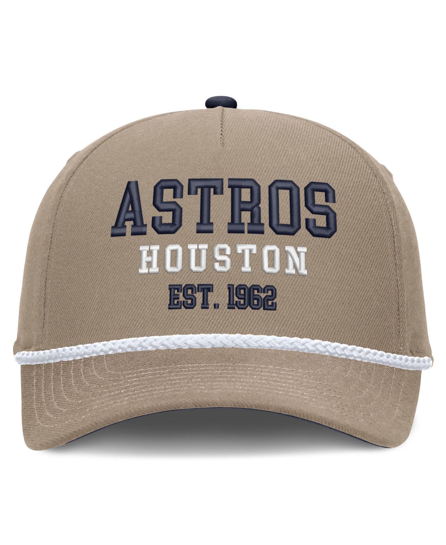 Мужская кепка Nike Khaki Houston Astros Father's Day Rope Rise Adjustable Hat — фото 2