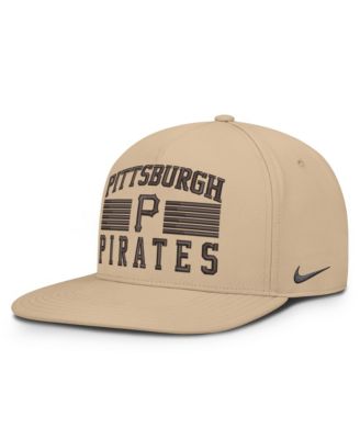 Men's Khaki Pittsburgh Pirates Desert Pro AeroBill Dri-FIT snapback Hat