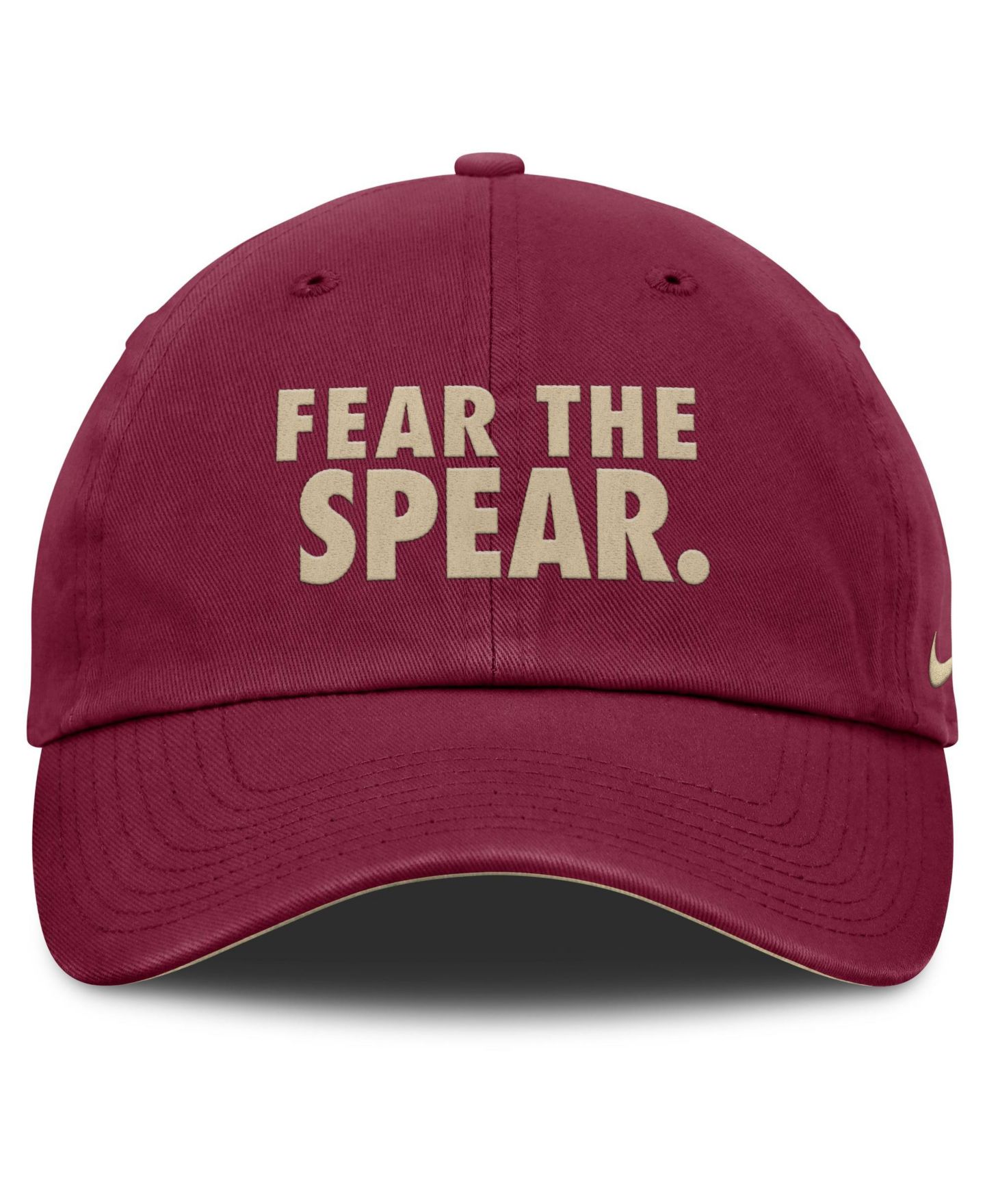Кепка Nike Garnet Florida State Seminoles Primetime Chant Club Adjustable Hat — фото 2