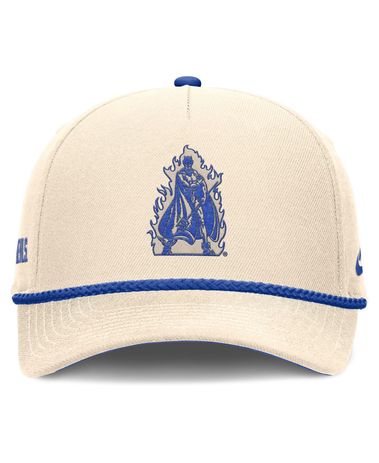 Кепка Nike Natural Duke Blue Devils Legacy Vintage Rope Rise Adjustable Hat — фото 2