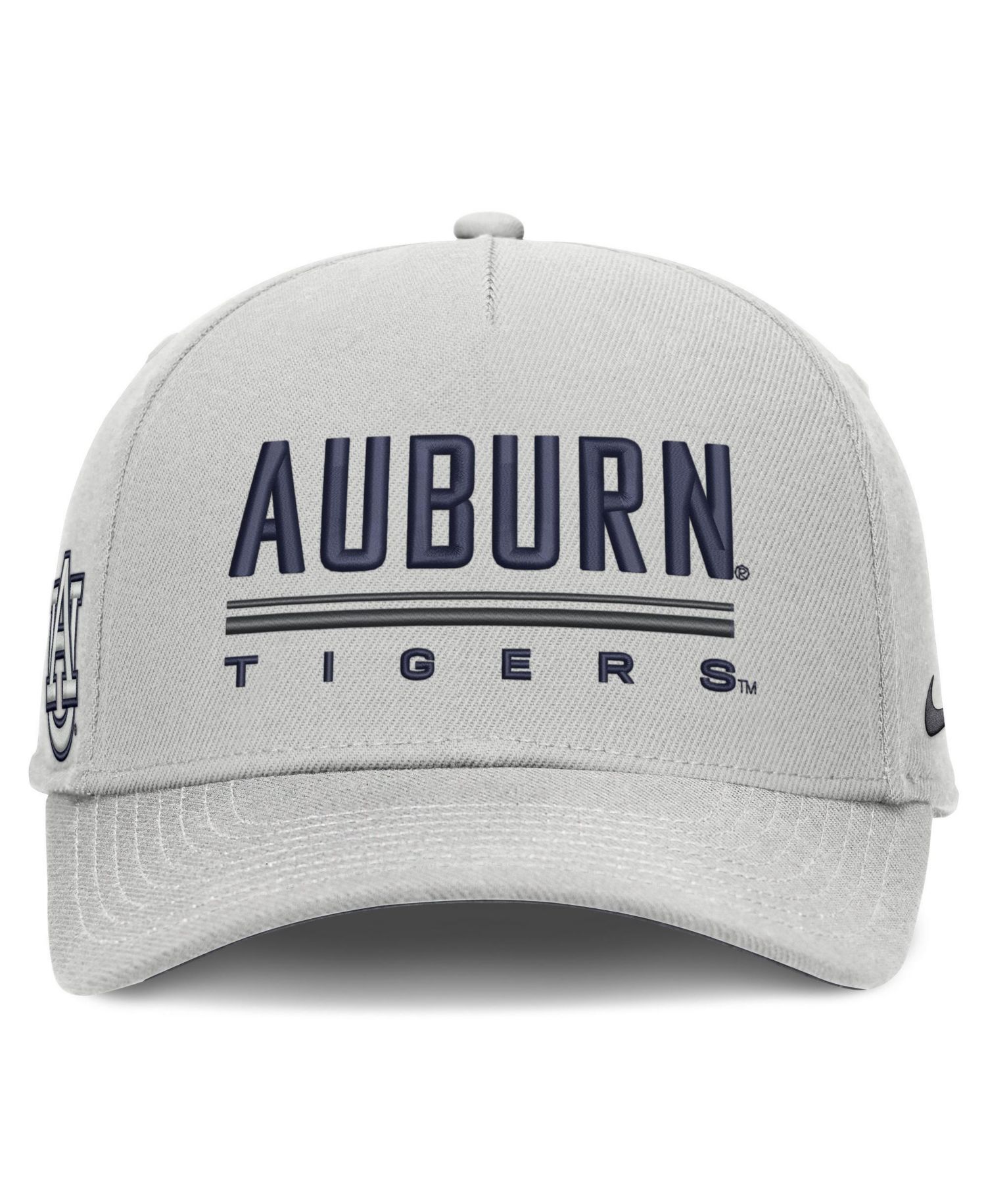 Men's Gray Auburn Tigers 2026 Sideline Dri-FIT Rise Adjustable Hat