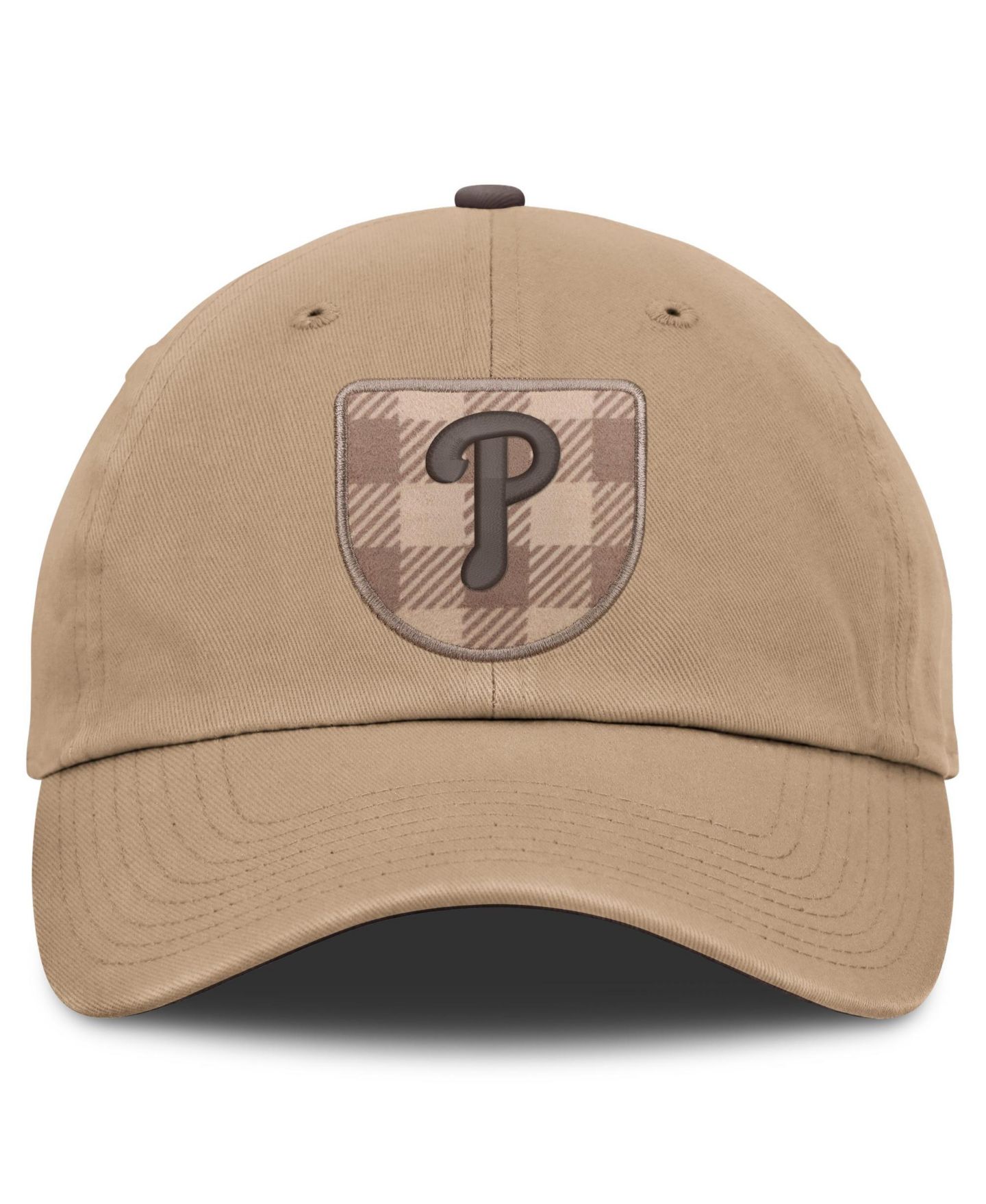 Мужская кепка Nike Light Brown Philadelphia Phillies Statement Club Adjustable Hat — фото 2