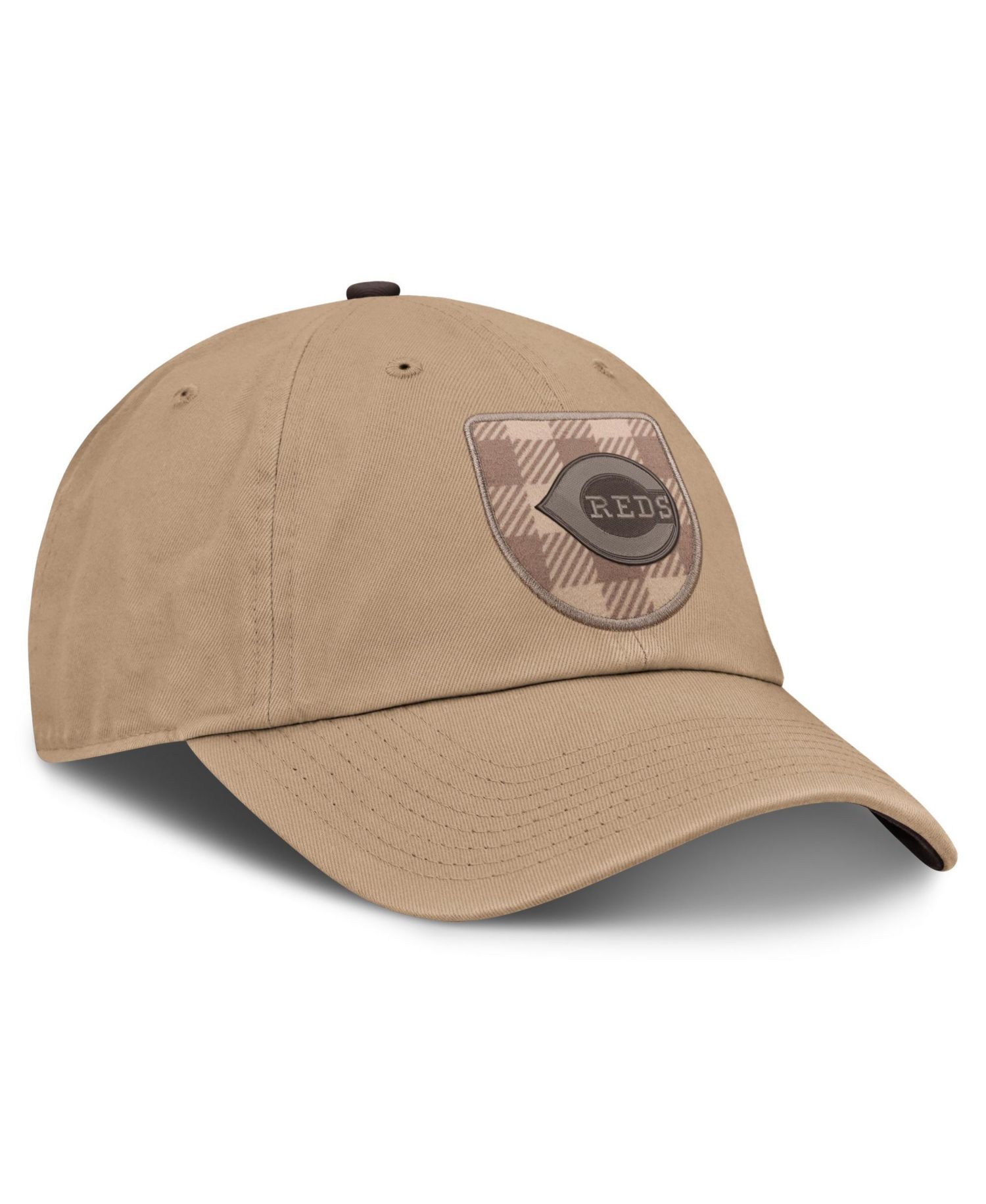 Men's Light Brown Cincinnati Reds Statement Club Adjustable Hat