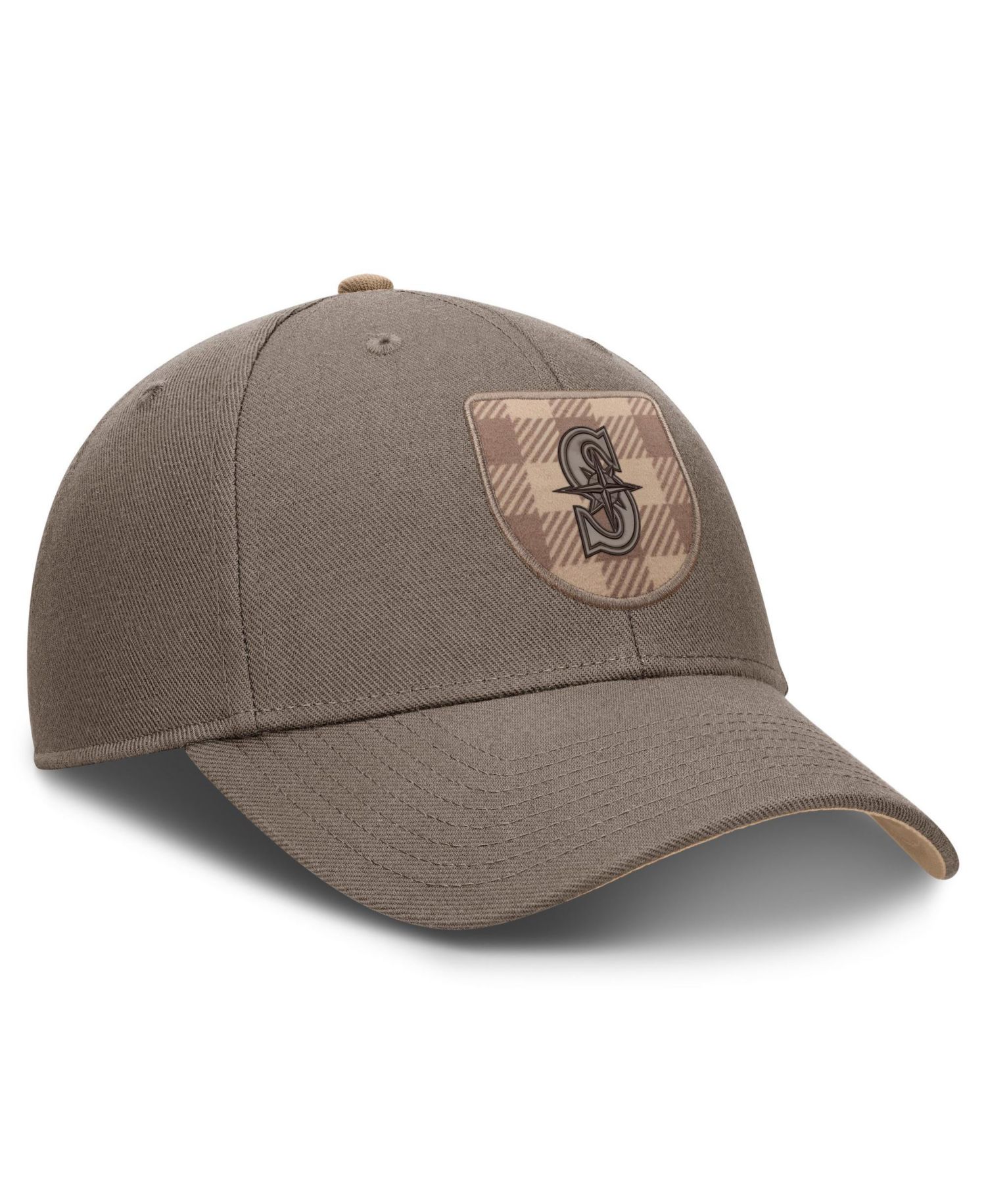 Men's Brown Seattle Mariners Statement Rise Adjustable Hat