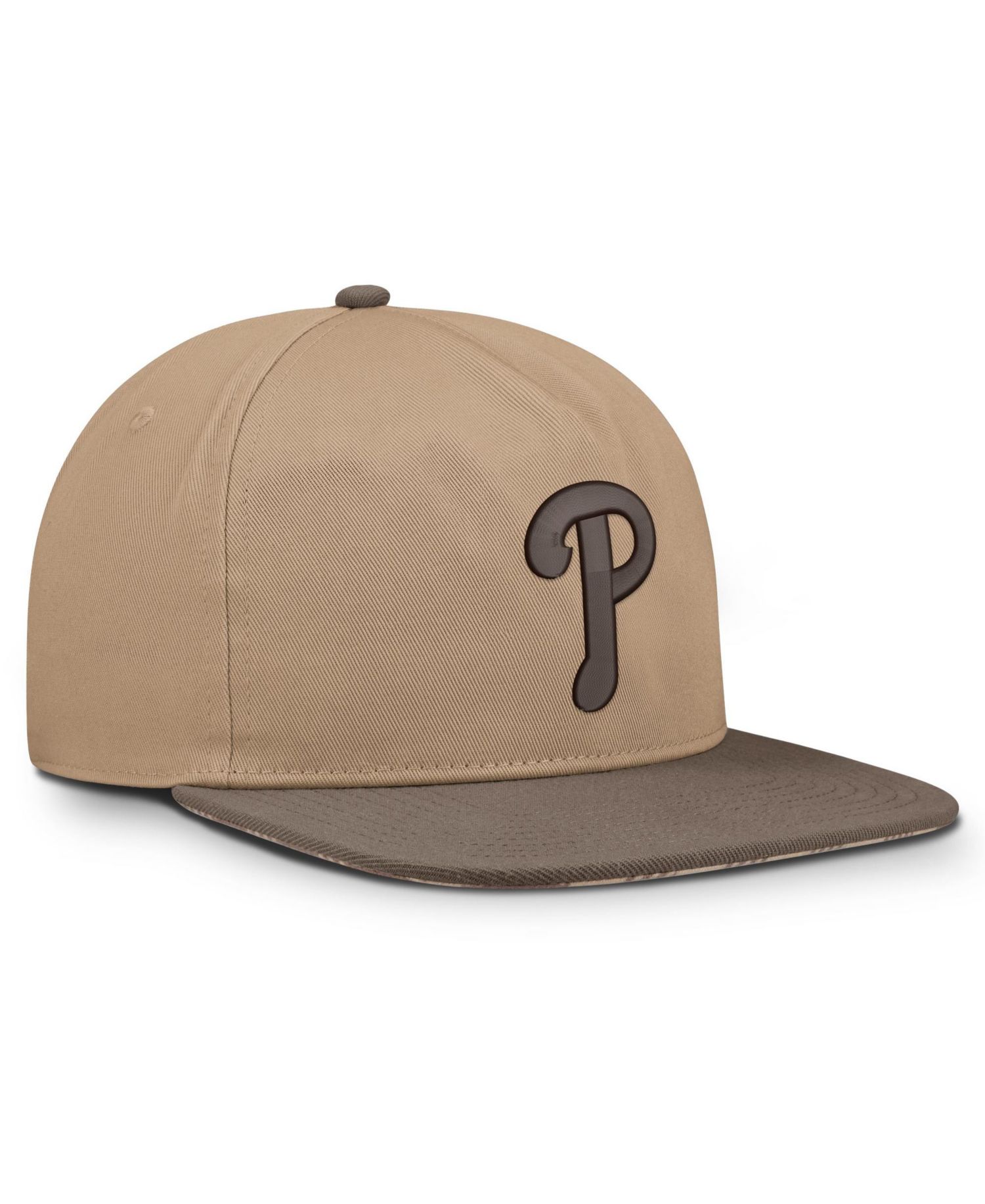 Men's Light Brown Philadelphia Phillies Statement Adjustable Hat