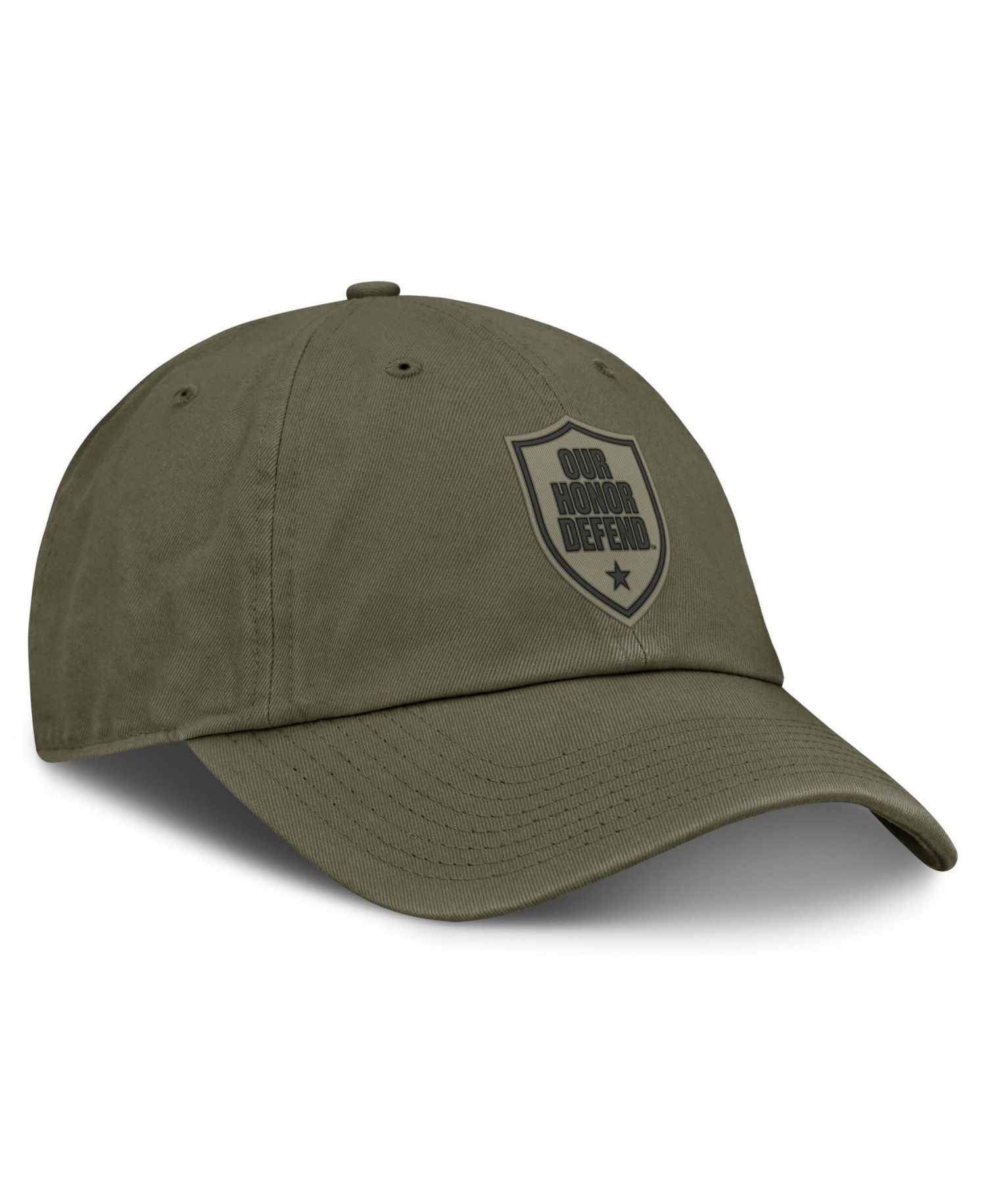 Men's Olive Ohio State Buckeyes Primetime SwooshFlex Dri-FIT Hat