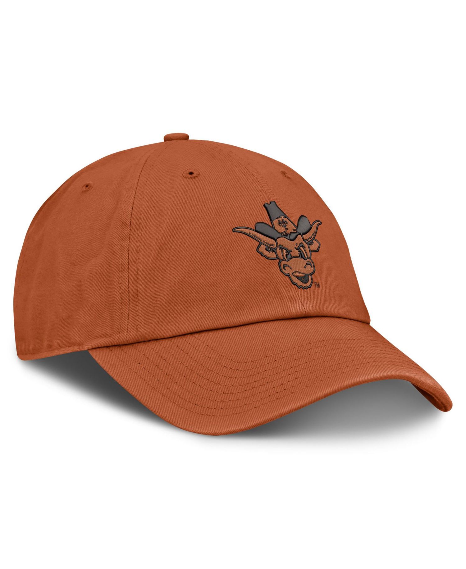 Men's and Women's Texas Orange Texas Longhorns Legacy Letter Club Adjustable Hat