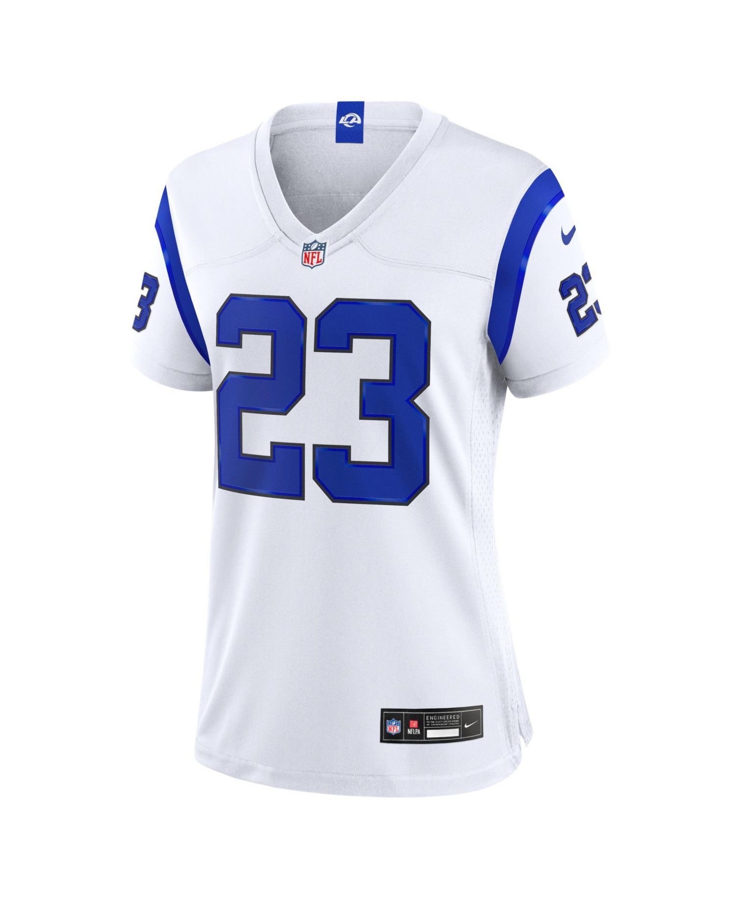 Women's Kyren Williams Los Angeles Rams Fearsome White Game Jersey