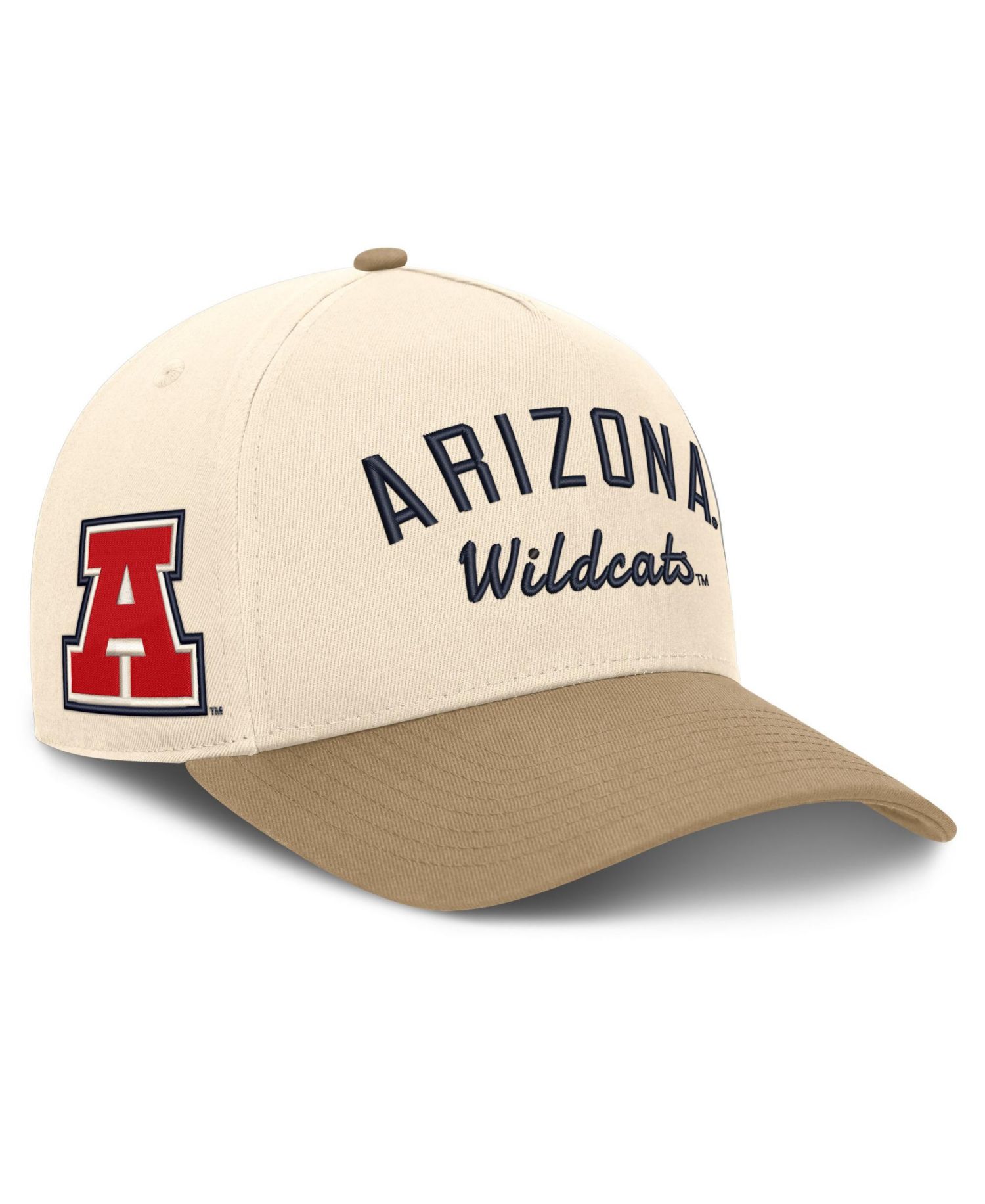 Men's and Women's Natural/Beige Arizona Wildcats Legacy Rise Adjustable Hat