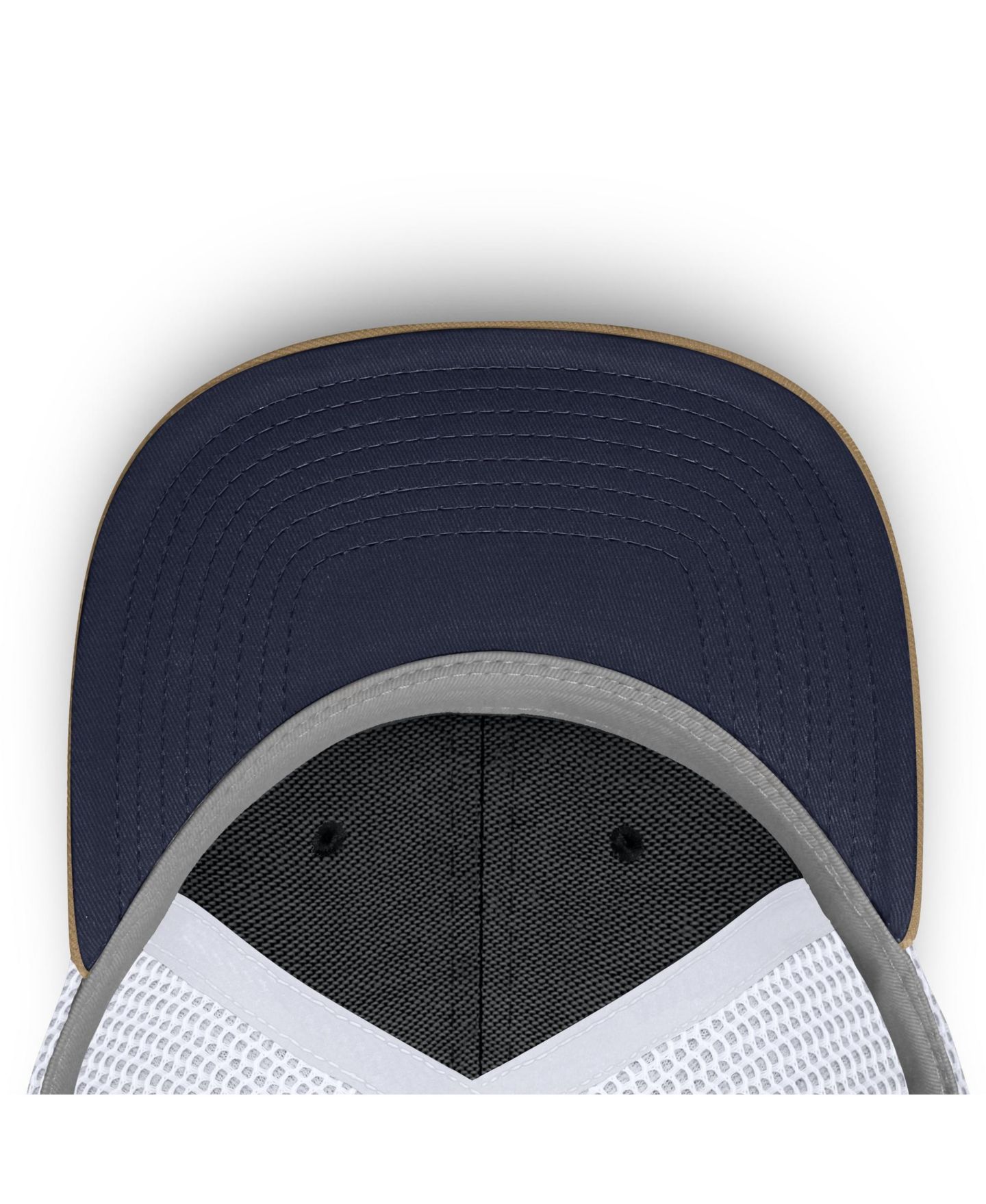 Кепка Nike Beige/Navy Arizona Wildcats Primetime Arched Trucker Adjustable Hat — фото 8