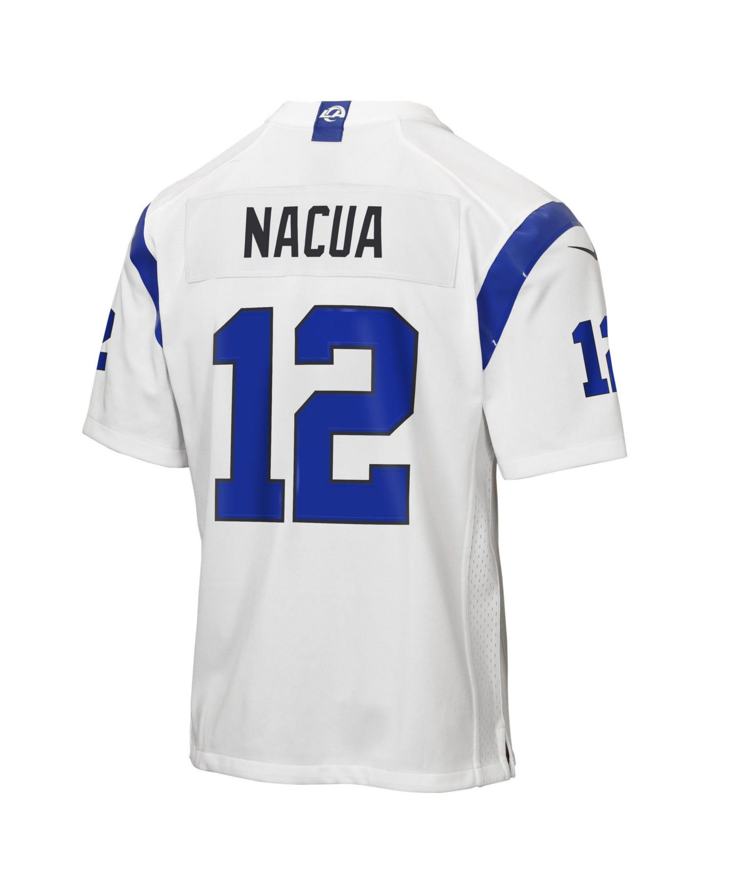 Big Boys and Girls Puka Nacua Los Angeles Rams Fearsome White Game Jersey