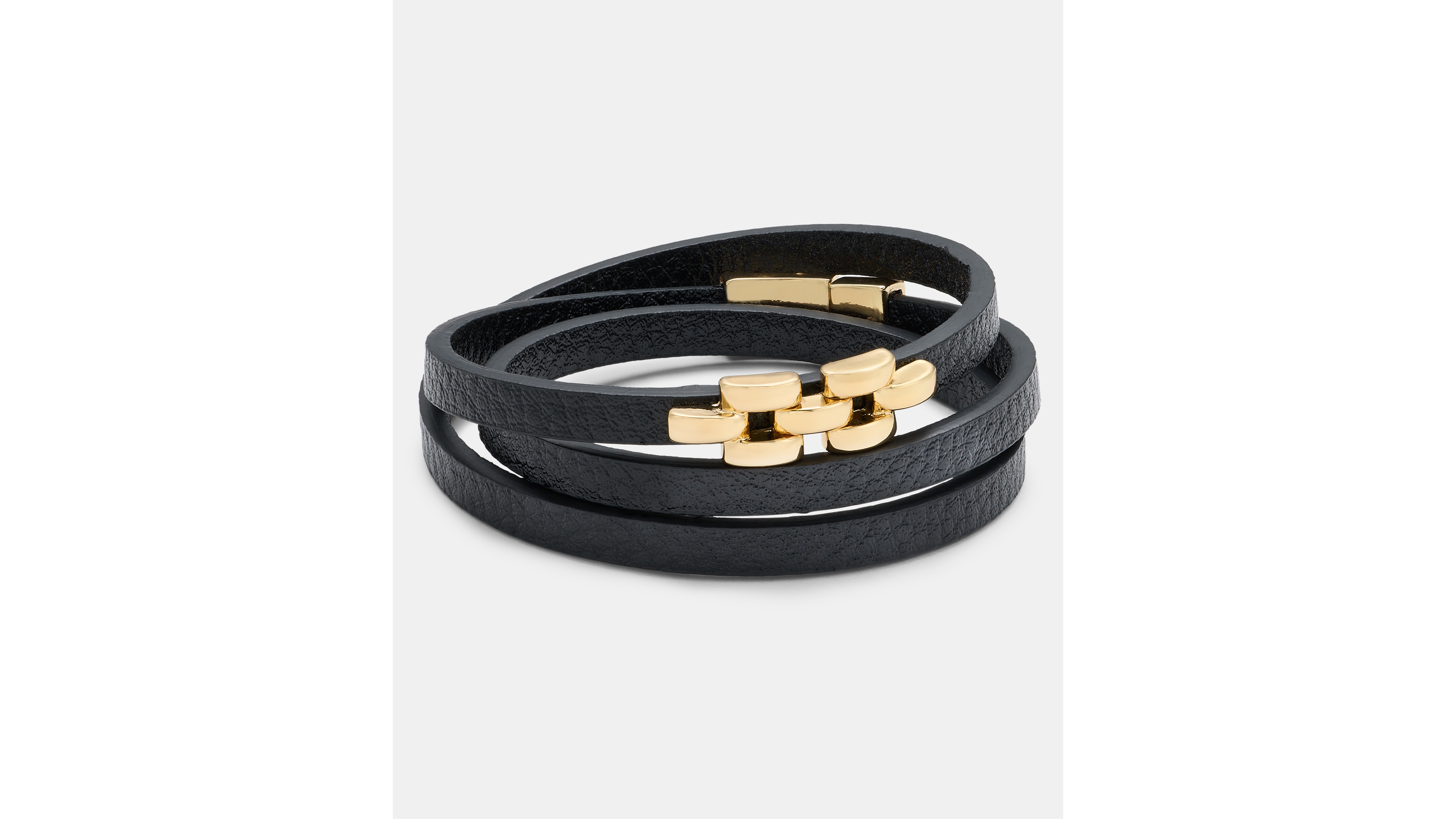On 34th Faux Leather Wrap Bracelet, Macy's Exclusive