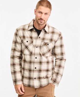 Men's Park Plaid Long-Sleeve Shacket