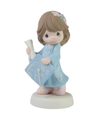Graduation Blonde Boy Figurine