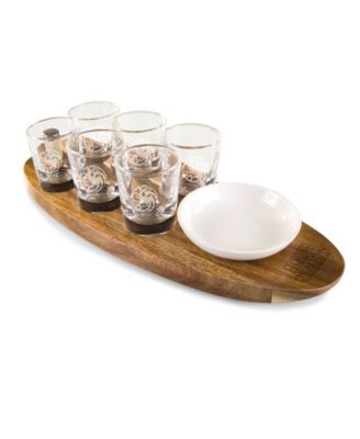 House of the Dragon Shot Glass Serving Set, 9-Piece