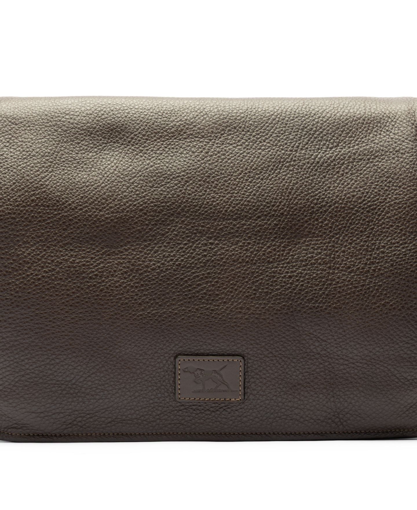 Мужская сумка Rodd & Gunn Newstead Messenger Leather Satchel, цвет: Шоколадный — фото 6