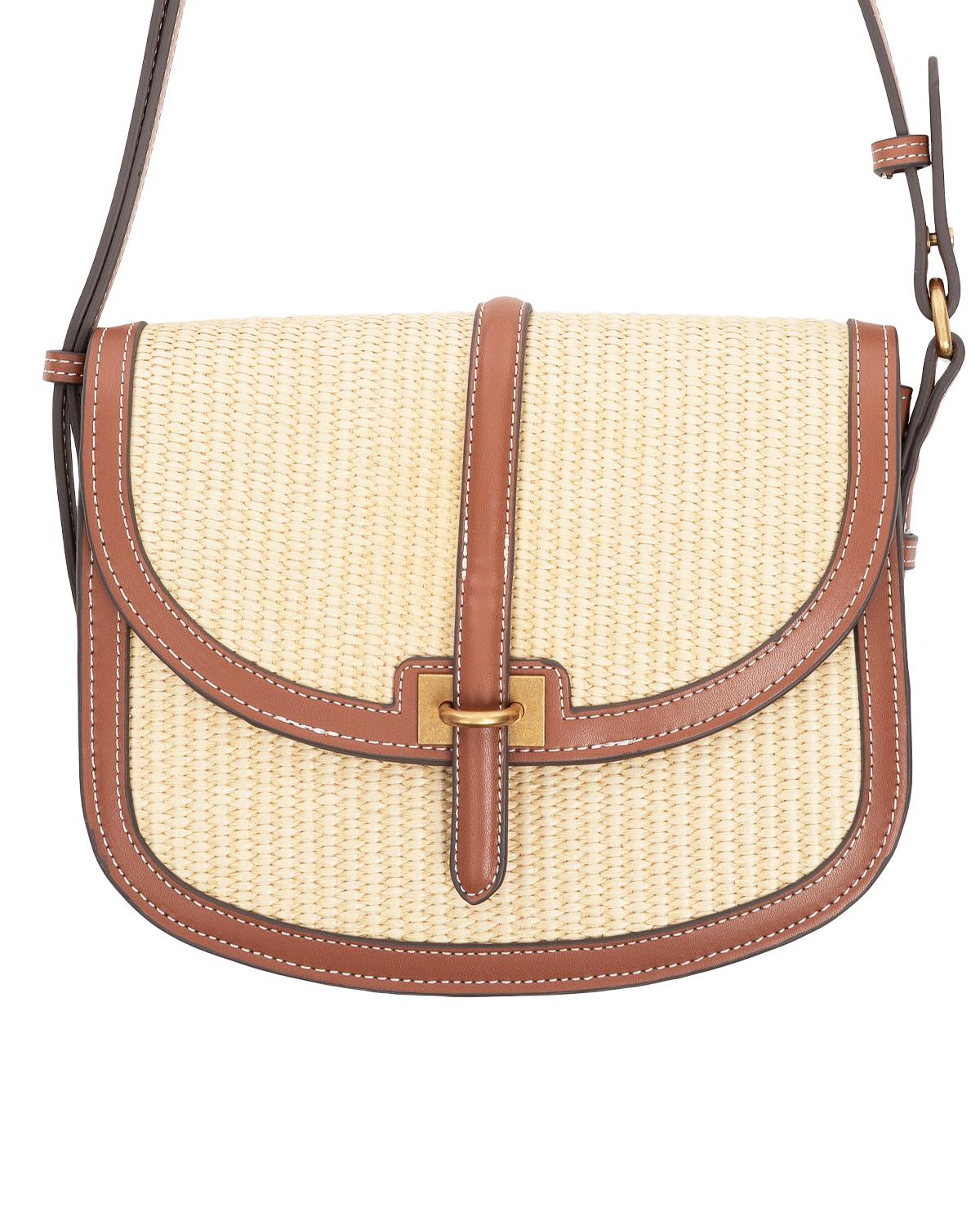 Elle Collection Women's Crossbody Jute Bag