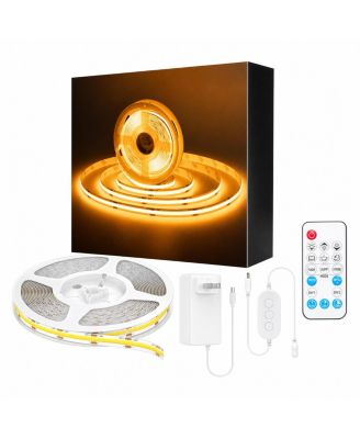 COB LED Dimmable RF Remote LED Strip Light Kit