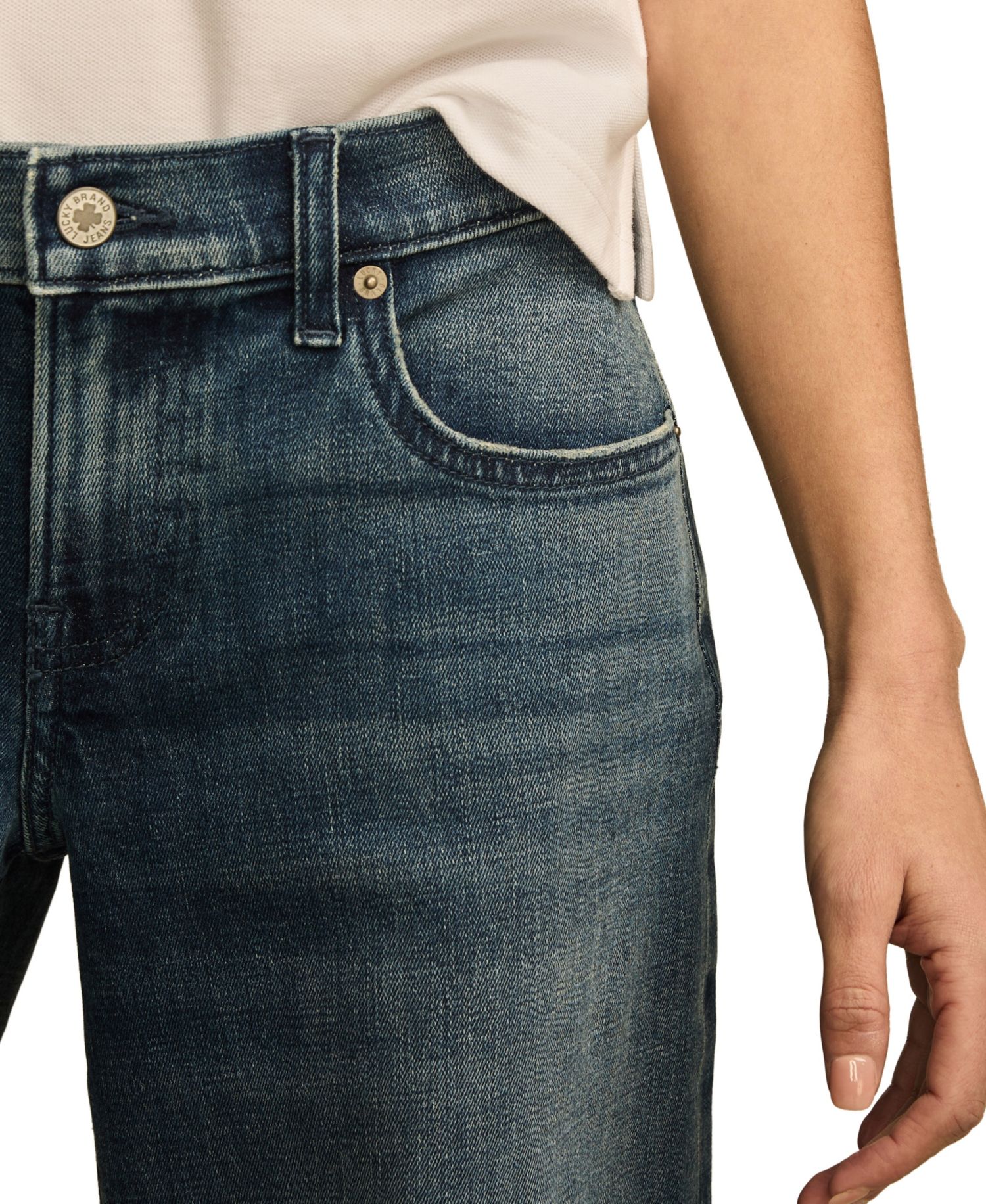 Women's Sweet Mid Rise Wide-Leg Jeans