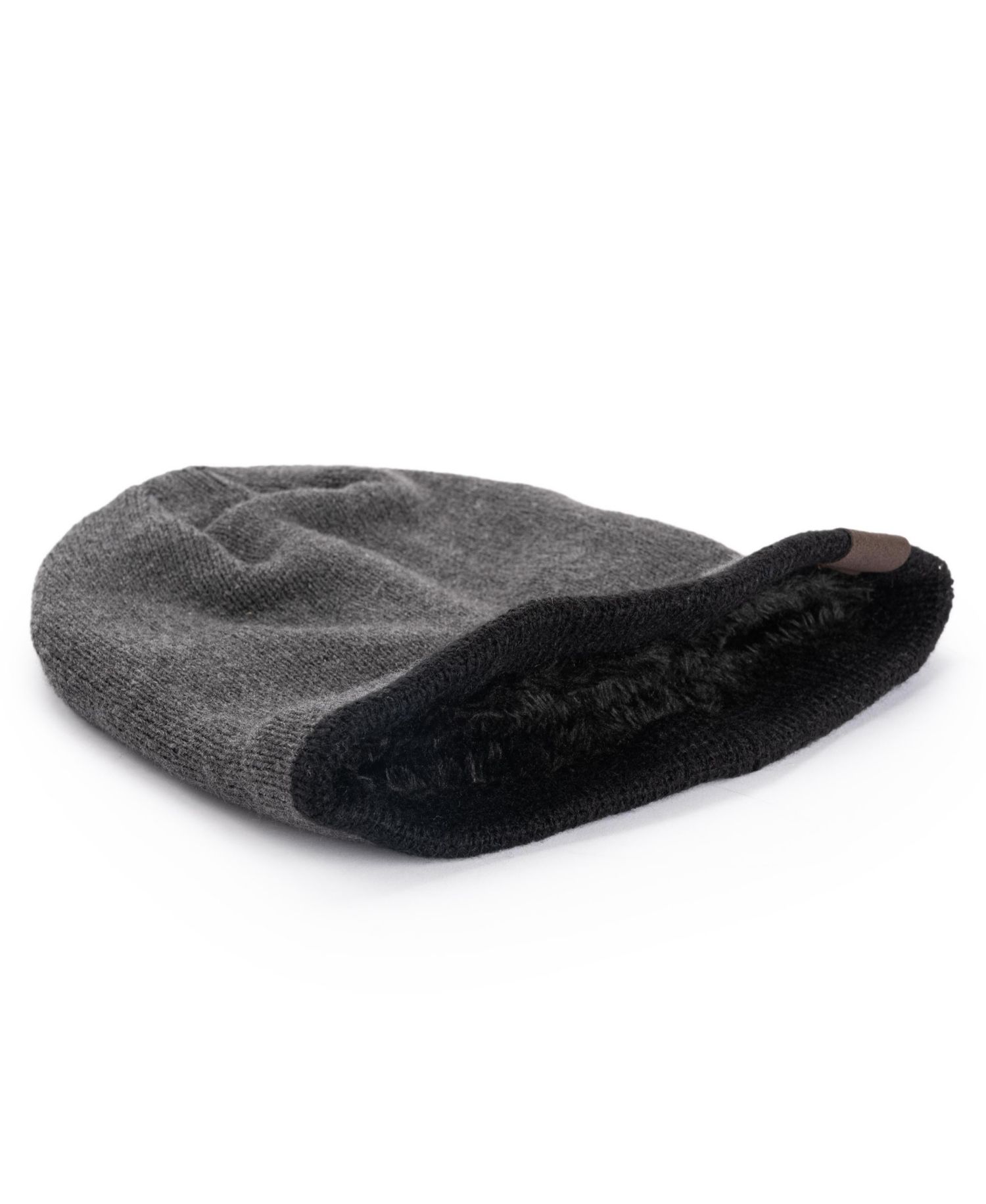 Men's Heat Retainer Contrast Trim Knit Beanie