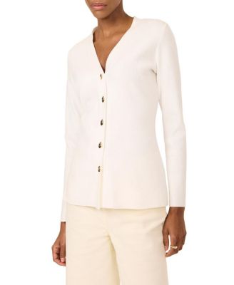 Women's V Neck Longline Cardigan