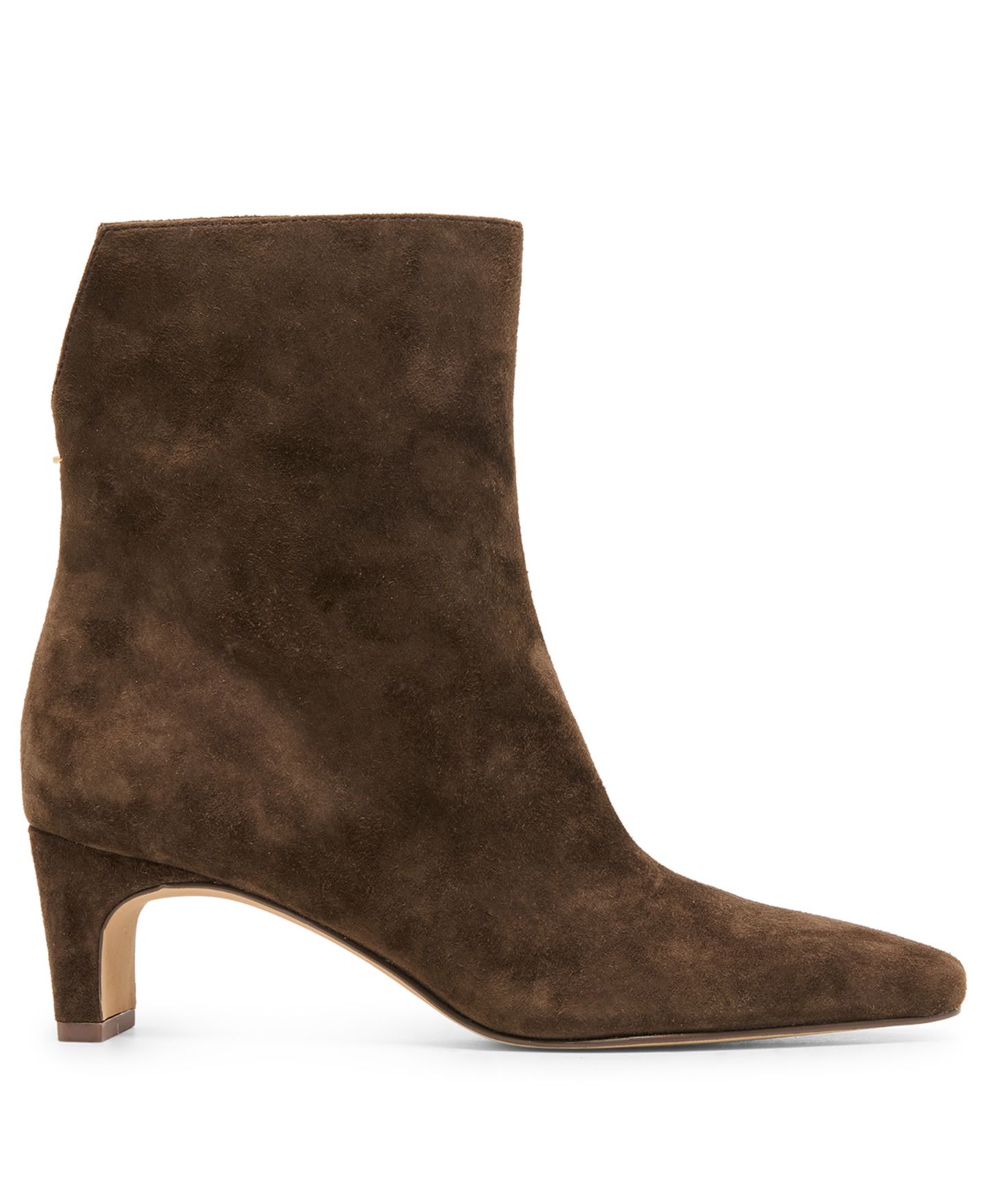 Женские ботинки Dolce Vita Bennet Blade Heel Dress Booties, цвет: Тёмно-коричневый замшевый — фото 2