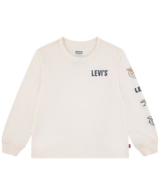Boys' 2T-7 Collegiate Icons Long-Sleeve T-Shirt