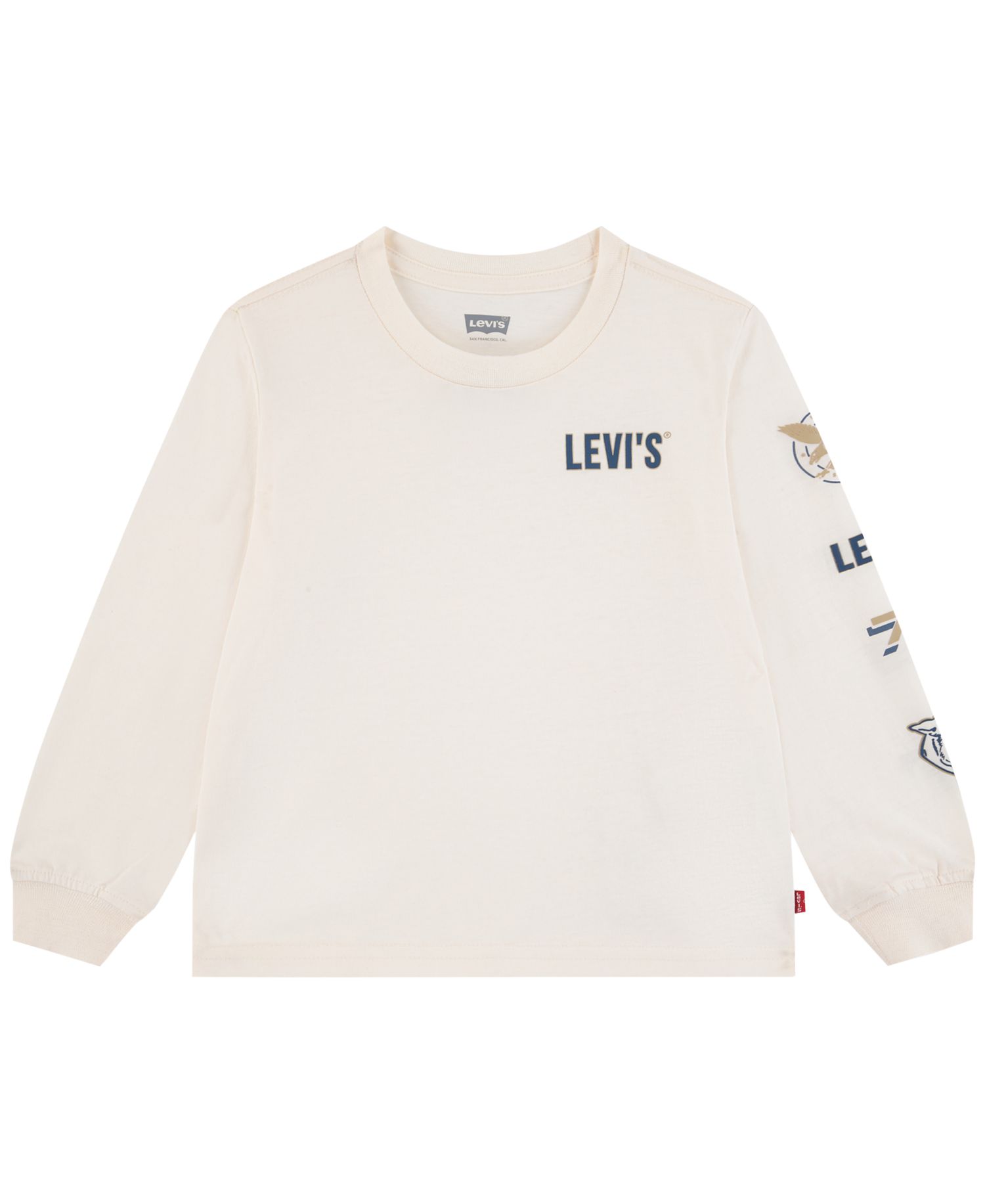 Boys' 2T-7 Collegiate Icons Long-Sleeve T-Shirt