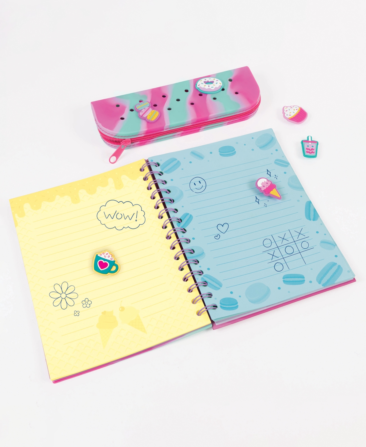 Make It Real Charming Journal & Pencil Pouch, Ages 6+