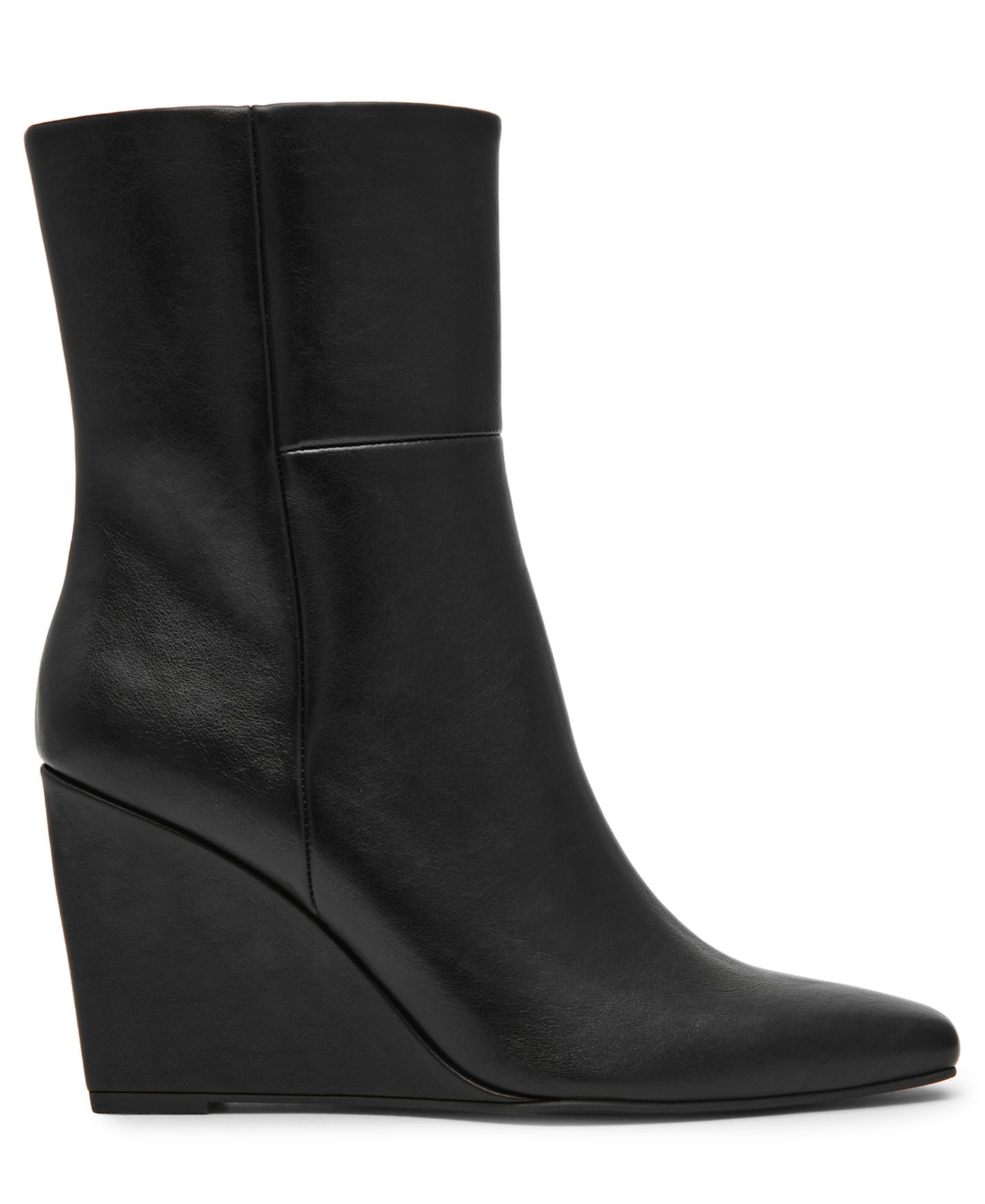 Женские ботинки DV Dolce Vita Naylor Wedge Dress Booties, цвет: Чёрный гладкий — фото 2