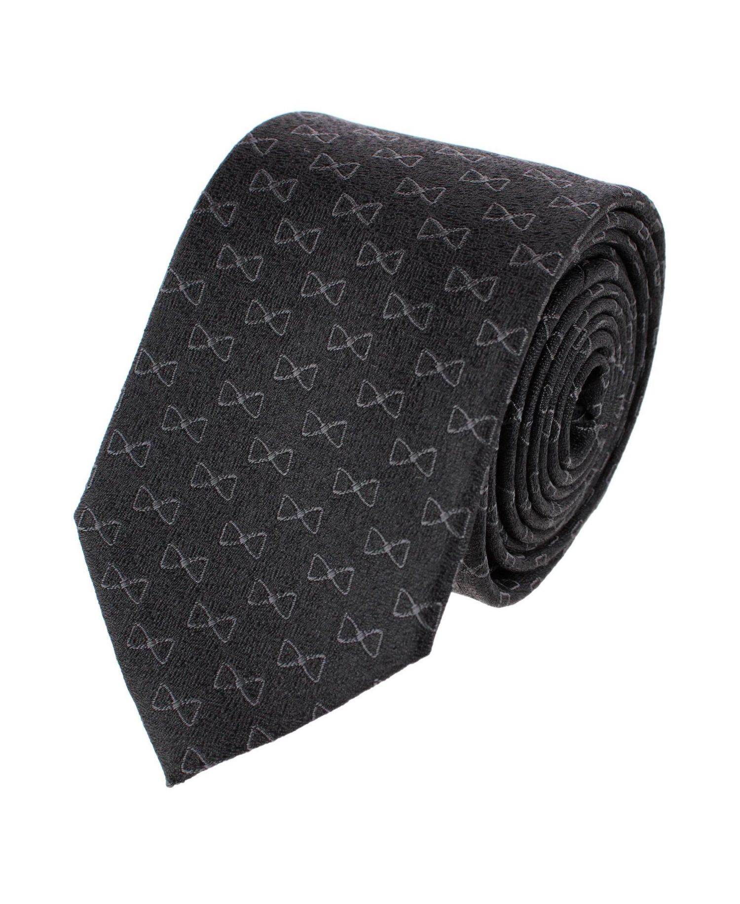 Men's Signature Logo Silk Novelty Necktie