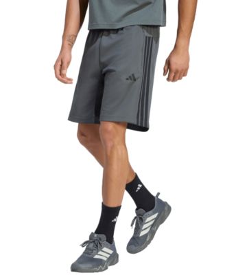Men's Workout Essentials Base 3-Stripes Shorts,9" Inseam 