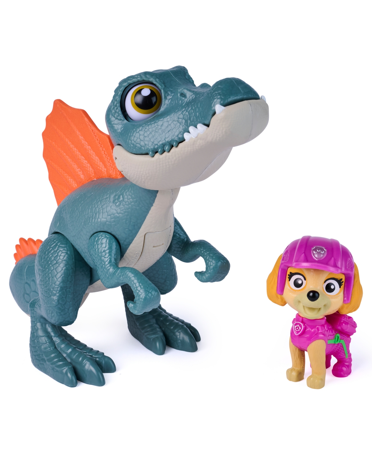 Paw Patrol Roaring Pups Pals Skye Spinosaurus 2-Piece Action Figure Set, Ages 3+, Created for Macy's