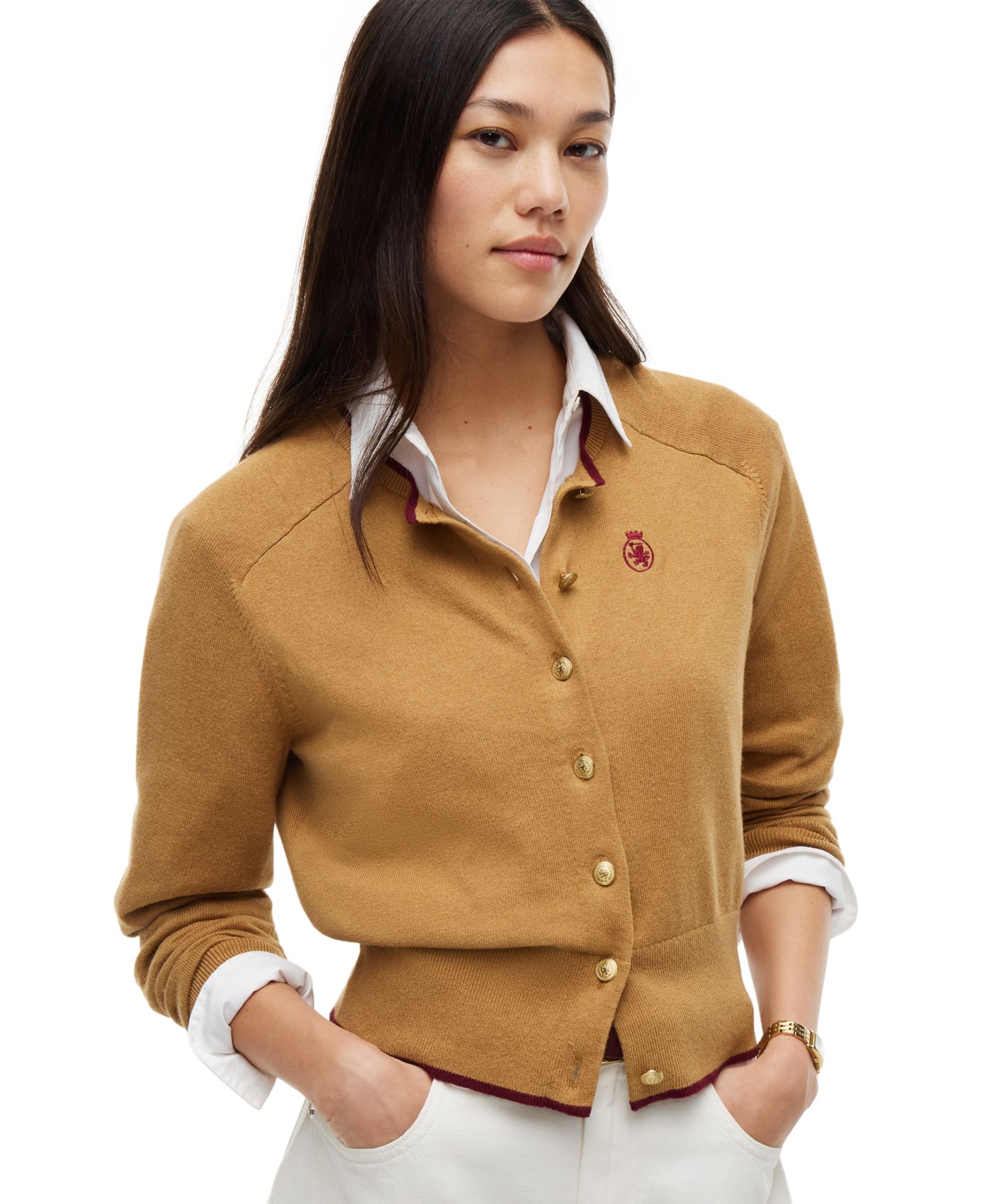 Women's American Icons Crewneck Cardigan