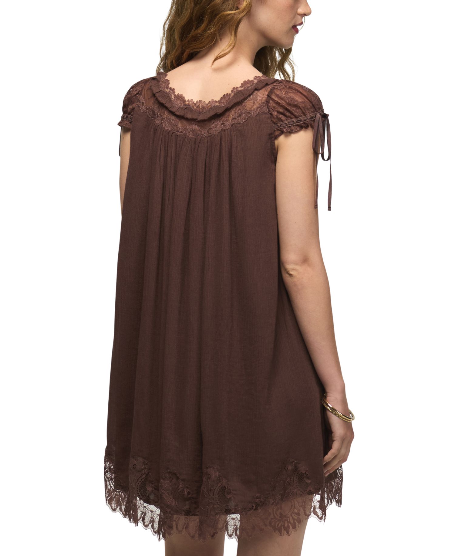 Women's Lace Babydoll Mini Dress