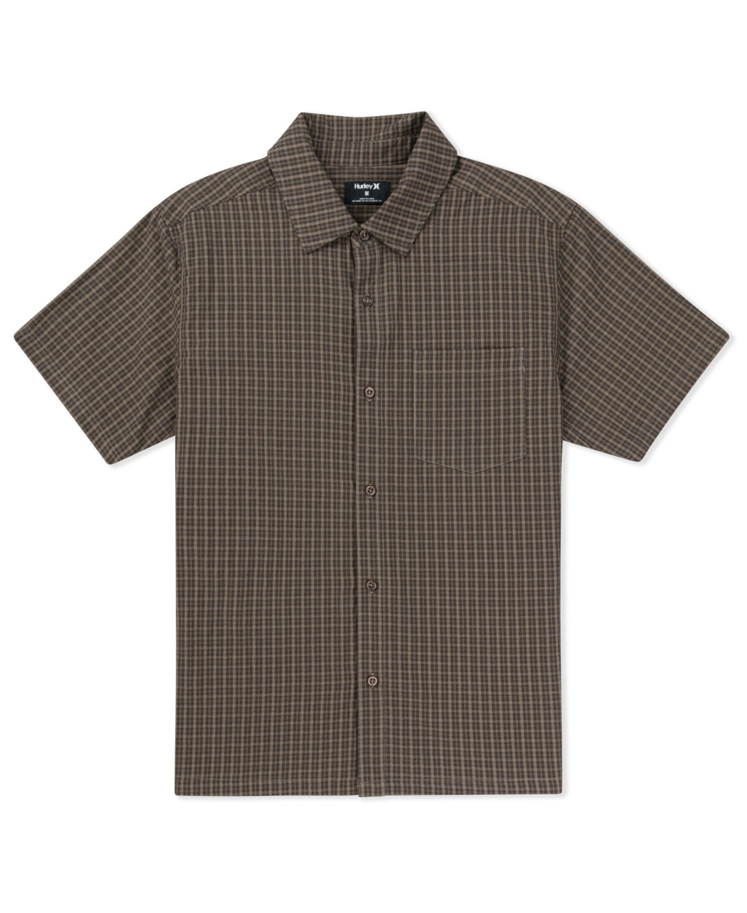 Men's Anthem Brown Plaid Shirt