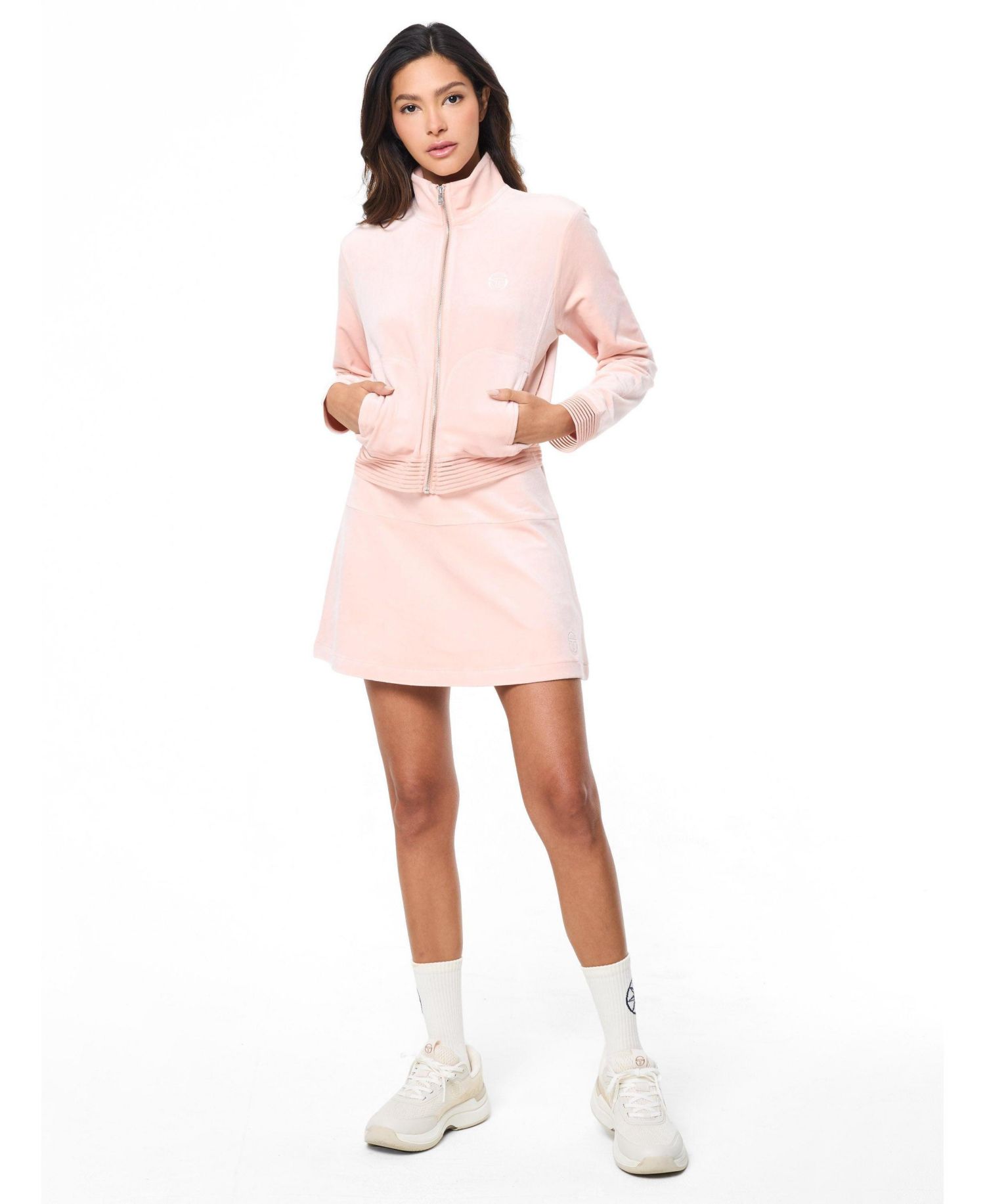 Women's Piera Velour Full-Zip Track Jacket