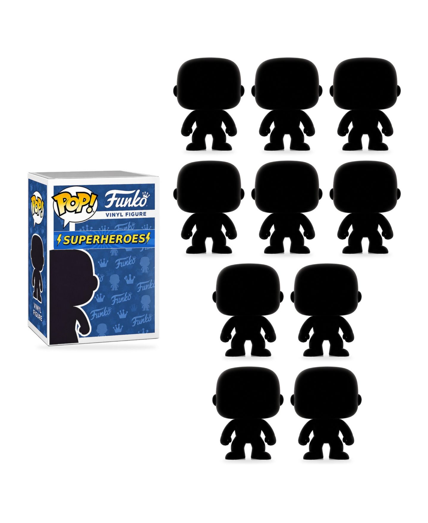 Детские фигурки Funko Pop! Comics and Superheroes Blind Box 10-Piece Vinyl Figure Set, от 4 лет, цвет: Assorted Pre-Pack — фото 1