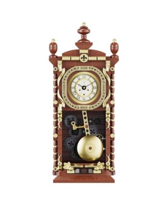 BK12 Retro Pendulum Clock 751-Piece Building Set with Quartz Clock Component, Ages 8+