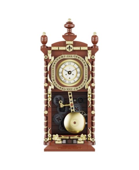 Детский конструктор Contixo Retro Pendulum Clock BK12 751-Piece Building Set, Ages 8+, цвет: Коричневый