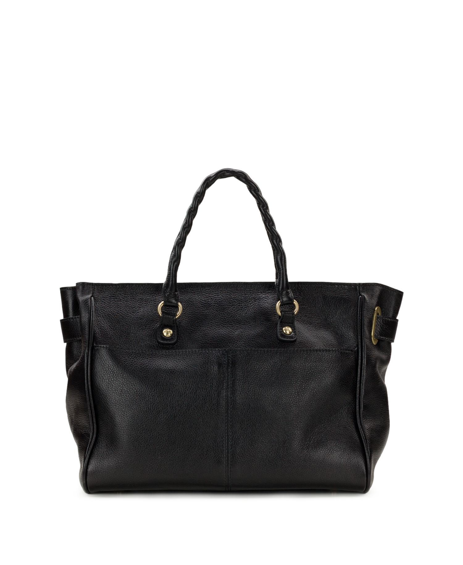 Kari Belted Extra-Large Satchel Handbag