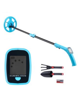 Lightweight 4 in Depth Metal Detector with LCD Display and 6 in IP68 Waterproof Search Coil