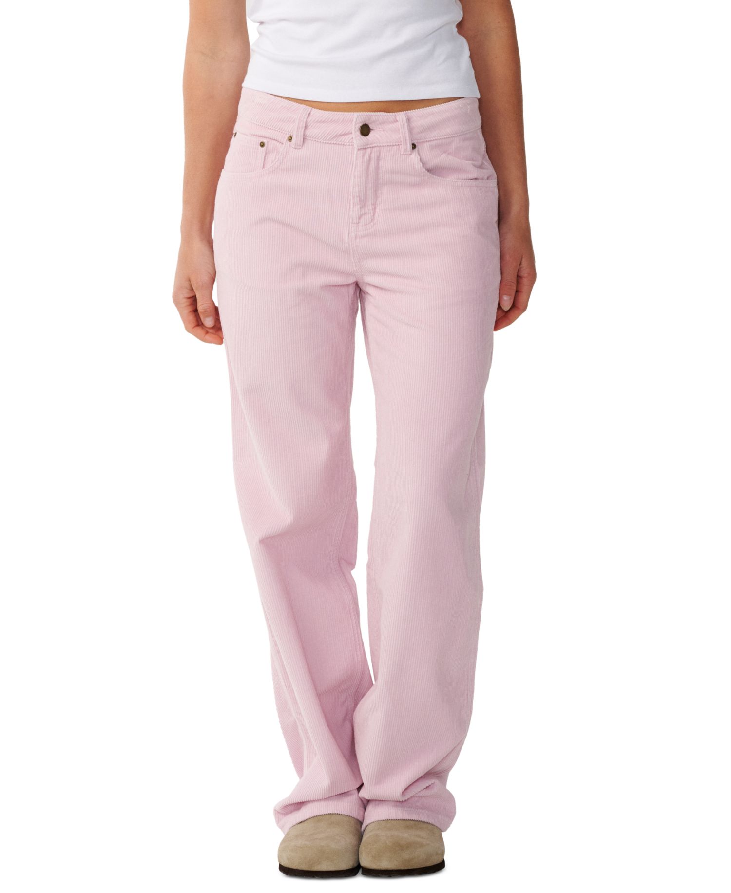Women's Aggie Cord Relaxed Wide-Leg Pants