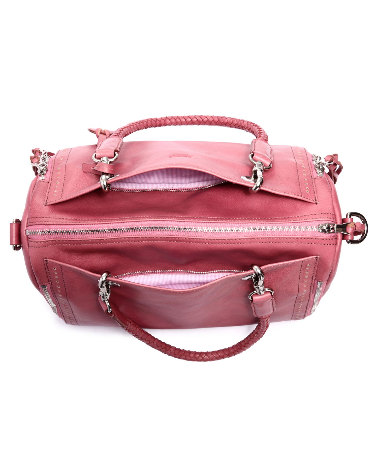 Lily Small Leather Satchel Bag