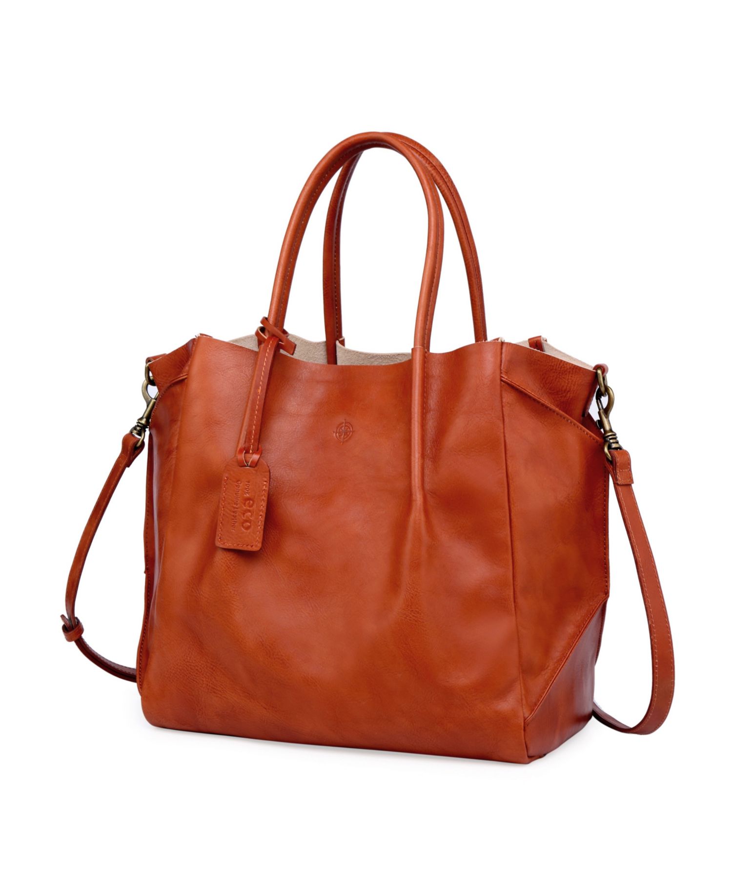 Sprout Land Extra-Large Leather Tote Bag
